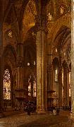 Interior of Milan Cathedral, Arturo Ferrari